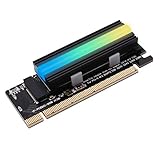 EZDIY-FAB NVME PCIe Adapter with 5V ARGB Heat Sink
