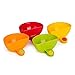 Set of 4, BUTEFO Assorted Dip Clips Plate Grab Clip-on Dip Holders Tomato Sauce Salt Vinegar Sugar Flavor Spices Plate Bowl Container Dish