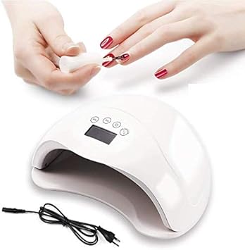 48w Uvled Lampe Machine Manucure Sèche Ongles Nail Séchoirs à Ongle Vernis Semi Permanent Ongles Nail Art Professionnel Pour Gelblanc Minuterie Auto