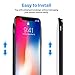 iPhone X Battery Case,[6000mAh] iphonex Portable Charger,Portable Rechargeable Protective Charging Case Slim for Apple iPhone 10,Support Lightning Earphone and Sync-Though(White)