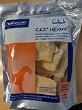 C.E.T. HEXtra Premium Oral Hygiene Chews (with Chlorhexidine) for Medium Dogs (11-25 Pounds) 3 Pack (90 chews)