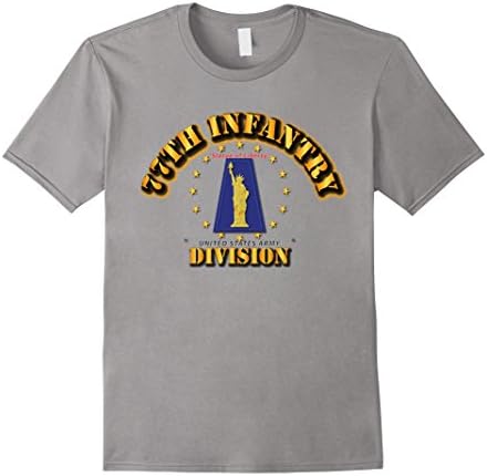 77th Infantry Division - Statue of Liberty T-Shirt