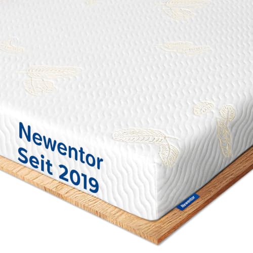 Newentor® Topper 90x200cm H5 H6, eingetragenes Design, Ergo-Kaltschaum