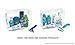 TSA Approved Clear Travel Toiletry Bag | Make up Bag | Cosmetic Bag Quart Sized -Carry-On Luggage - Travel Backpack for Liquids and Bottles 3 1 1 Kit