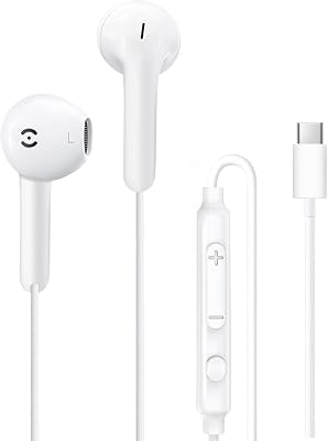 Auricolari con Filo USB C, Cuffiette per iPhone 18 Pro Max 17 16