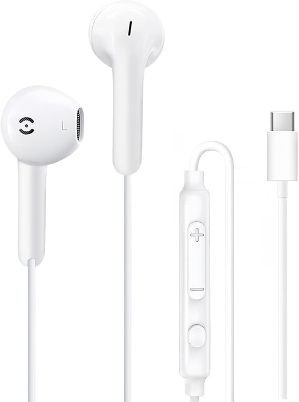 Auricolari con Filo USB C, Cuffiette per iPhone 18 Pro Max 17 16 — foto 1 di 6