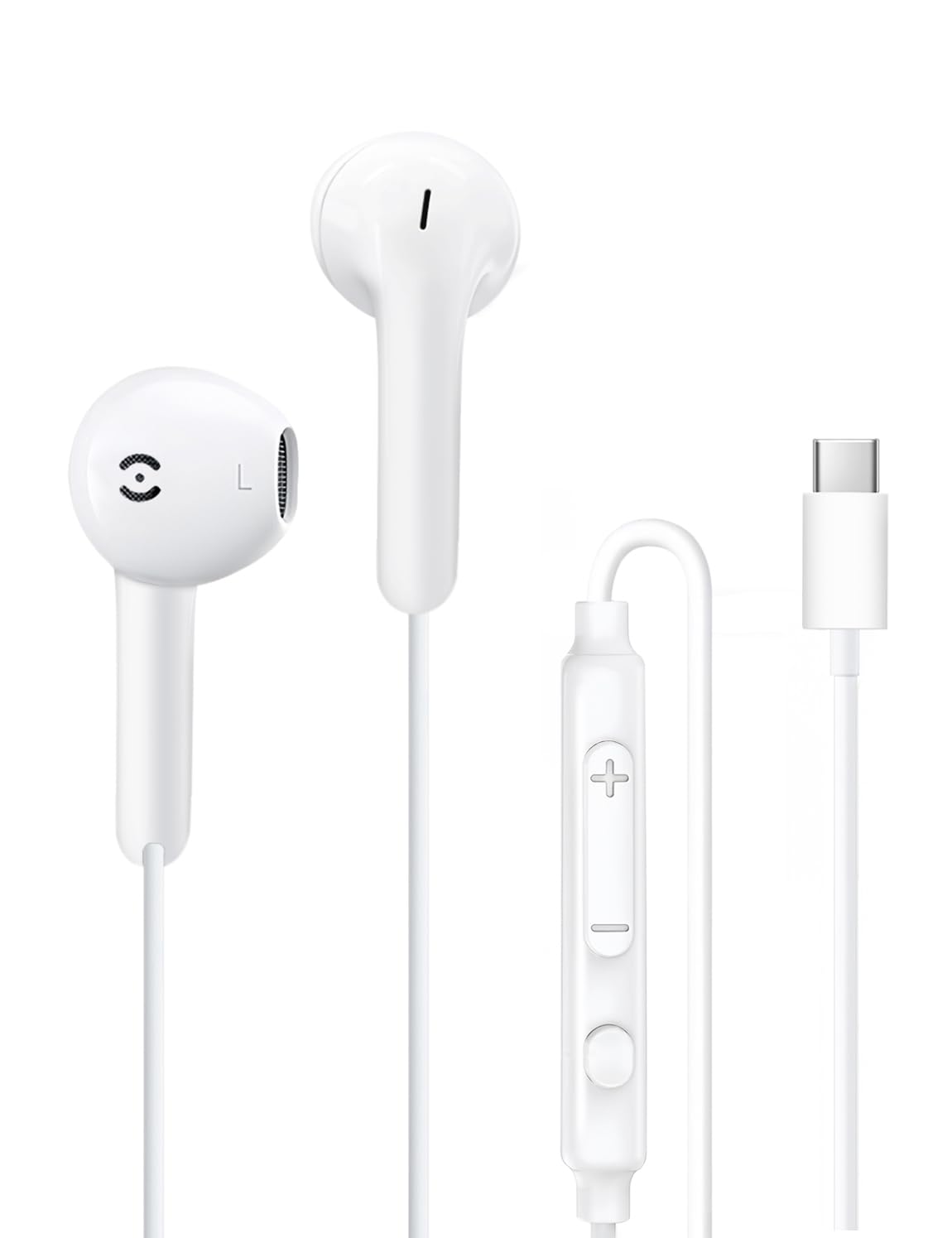 MAS CARNEY USB C Headphones Wired for iPhone 17 Pro Max 16 15, Samsung S26