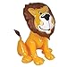 Rhode Island Novelty Inflatable Safari Jungle Zoo Lion Animal, Brown & Orange, 24
