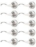 Mengico 10 Pack Satin Nickel Dummy Door