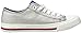 NCAA womens Glitter Low Top Canvas Shoes