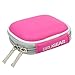 BIRUGEAR Hot Pink Bluetooth Headset Carrying Pouch Case for Plantronic M50, Discovery 975, 925, Voyager Pro+, Pro 220, 520, M20, Explorer 360, 390, 220, 233, 240, 510 m155, M100