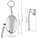 Personal Alarm Keychain 3 Pack Emergency Self-Defense Security Alarms with LED Light, 140DB Safe Sound Personal Alarm for Elderly Women Kids Night Workers