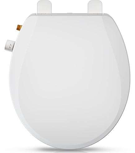 bidet round seat open klows Brondell - Swash EcoSeat System - White lasting warm water wash Kohler PureWash E580 Round Bidet