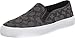 Coach Womens Chrissy Outline Sneaker, Black Smoke, Size 10.0