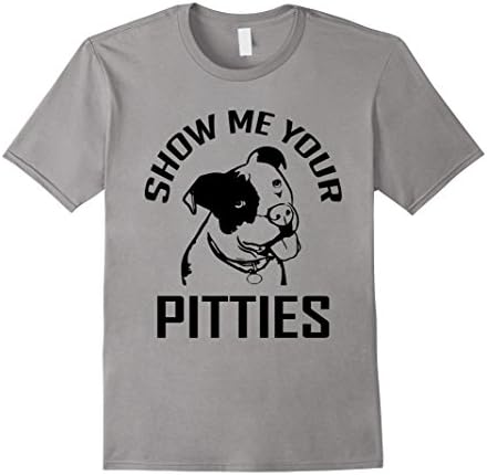 Men's Show Me Your Pitties T-Shirt XL Slate