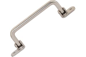 WZDXBQD 304 Stainless Steel Folding Pull Handle 90 Degrees Folding Door Pull,Cabinet Pull Handle Toolbox Handle (Total Length