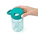 OXO Tot Twist Lid Water Bottle for Big Kids, Teal, 12 Ounce