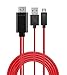 Phone to TV Cable,6.5 Feet 11 Pin Micro USB to HDMI Adapter Cable 1080P HDTV for Samsung Galaxy S5/S4/S3/Note 2/Note3 Galaxy Tab 3 8.0, Tab 3 10.1, Tab Pro, Galaxy Note 8, Note Pro 12.2