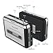 Cassette Player,Valoin Cassette Tape to MP3 CD Converter Recorder via USB Cable Portable Tape Player Compatible for Laptops PC with Earphones