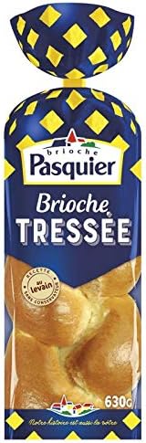 Pasquier - Braided Brioche bun 630G - Lot of 4