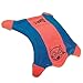 Chuckit! Flying Squirrel Fetch Dog Toy - Water Floating Flyer - Soft and Durable Polyester Canvas Construction - For Large Dogs - Size Large - 11-inch Diameter - Pack of 1 - Orange and Blue