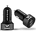 Volmate VOL48A-BB ETL Certified - 25 Watt 5V/5A Family-Sized 5 Port USB Desktop Rapid Charger. Multiport USB Travel Charger for iPhone 5s 5c 5 4S 4, iPad Air, iPad mini, iPad mini Retina