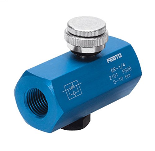 Festo 2101 One-Way Flow Control Valve, Model GR-1/4