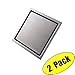 KES Invisible Tile-in Drain 6-Inch by 6-Inch SUS 304 Stainless Steel Rustproof with Strainer 2 Pack, V252S15-P2