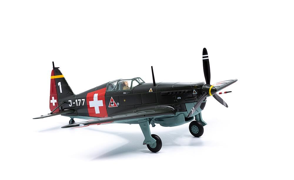 Arwci ACE 85001451 1/72 Morane D-3801 J-177 Bulldog (1944) Die Cast, Collector's Models