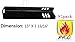 Hyco Porcelain Steel Heat Plate Replacement for Select Uniflame Gas Grill Models, hy91591(1-pack)