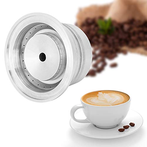 Fictory Kaffeekapsel, Wiederverwendbare Kaffeekapseln aus Edelstahl, geeignet für Nestle Nespresso Vertuoline… – Bild 7