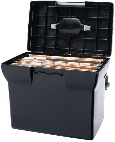 Caja archivadora de plástico + 10 archivadores de suspensión ...