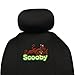 BDK Scooby Doo Original Seat Covers for Car & SUV - Full Set 9pc Durable Car Seat Covers with Scooby Doo Logo