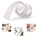 Bathtub Caulk Strip PE(Polyethylene) Waterproof Self Adhesive Tub, Kitchen Caulk Tape and Bathroom Wall Sealing Tape Caulk Sealer, Flexible Peel and Stick Caulking Tape, 1.5'' x 11' (White)