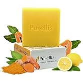 Papaya, Lemon & Turmeric Soap bar for Acne, Dark spots - Soap bar Natural, Organic