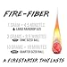 OPG3 Fire-Fiber Moldable Fire Starter Putty for Emergency Survival Kit, Camping, Backpacking, Hunting, and Outdoors Adventuring Gearthumb 2