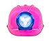 Squire Boone Village Light-up Hard Hat Including Miner, Railroader, Builder and Spelunker Helmet Labels (Pink)