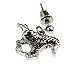 Dangle Silver Running Galloping Horse Hypoallergenic Earring for Women Teen Little Girl Jewelry Gift