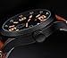 Readeel Mens Sports Wrist Watch Leather Strap Quartz Date&Week Men Watches,Brown