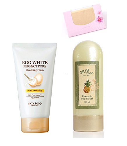 Bundle Skinfood Egg White Pore Foam 150ml Skinfood Pineapple