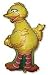 Sesame Street BIG BIRD Yellow Full Figure 40" Birthday Party Mylar Balloon New
