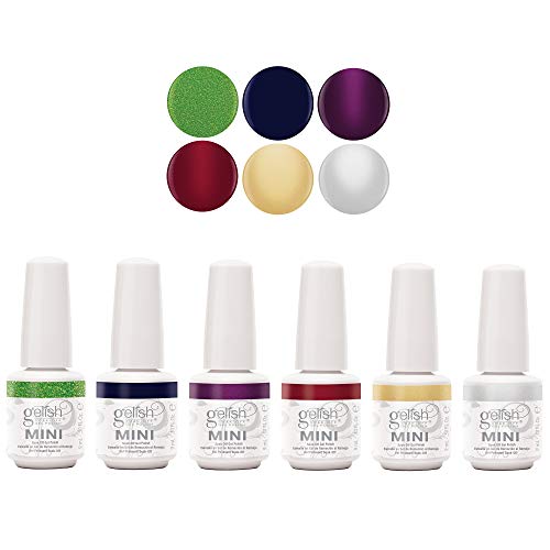 Gelish Mini Little Miss Nutcracker Winter Gel Nail Polish Set, 9 mL (6 Pack) Gelish Mini Little Miss Nutcracker Winter Gel Nail Polish Set, 9 mL (6 Pack)