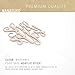 NANASUKO Engagement Party Cake Topper - She said Yes! - Double Sided Rose Gold Glitter - Premium quality Made in USA