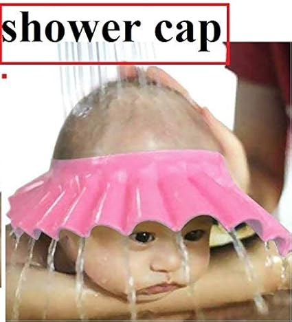 HUNT's New Adjudtsble Safe Soft Bathing Baby wash Hair for Children Baby Eye Ear Protector Leaves Shape Shower/shamoo Cap hat Baby | Baby Shower caps, Baby Shower Cap for New Born