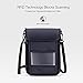 BTDAO RFID Blocking Passport Holder Wallet with Neck Stash Pouch for Traveling Security Credit ID Card