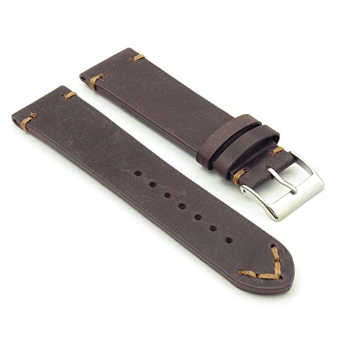 DASSARI Tribute Vintage Italian Leather Watch Strap