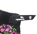 RIGWARL Winter Gloves Skeleton Zombie Bones Design Windproof Waterproof Riding Biking Climbing Motorcycling Cycling Working Gardening (M, Pink)