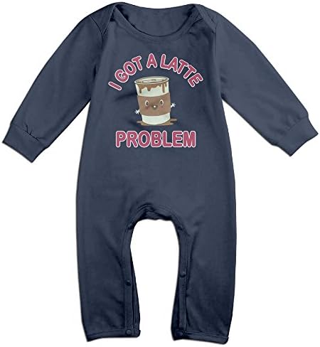 I Got A Latte Problem Baby Onesie Bodysuit Toddler Clothes Jumpsuits Longsleeve