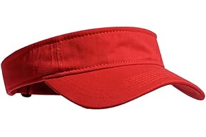 GEGEEN DOMOG Sun Visors Hats for Women Men Pub Golf Visor Summer Running Cotton Cap with Adjustable Strap