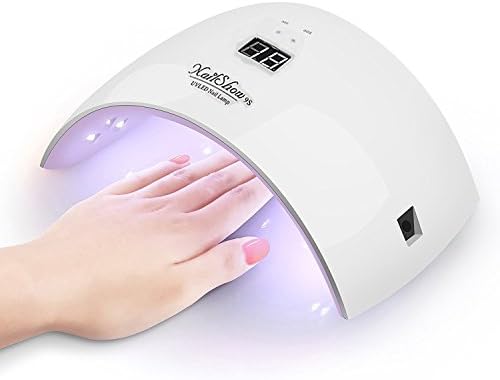 NailShow 9S 24W Professional LED UV Nail Lamp , USB Port Electricity Supply with LCD Display Screen, LED UV Gel Curing Gel Polish Nail Dryer for Fingernail &amp; Toenail
